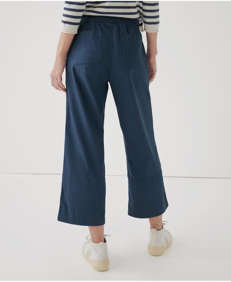 Women's Organic Cotton Daily Twill Crop Pant
