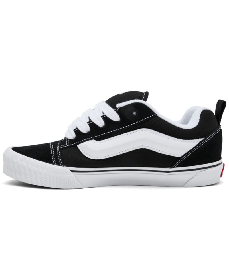 Big Kids Knu Skool Low-Top Lace-Up Puffy Tongue and Ankle Collar Sneakers from Finish Line
