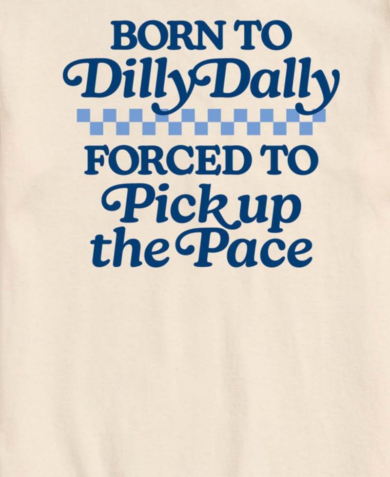 Men's Born To Dilly Dally Short-Sleeve Graphic T-Shirt
