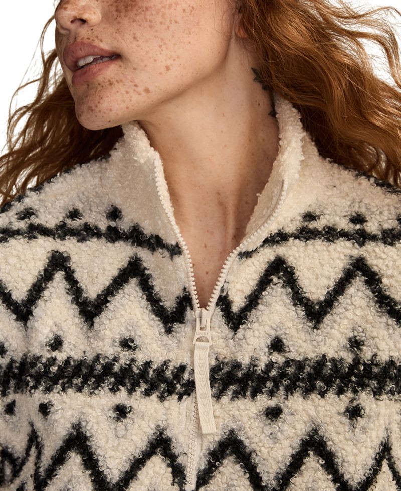Women's Half-Zip Fleece Sweatshirt