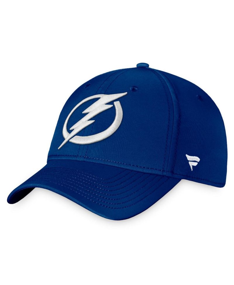 Men's Blue Tampa Bay Lightning Core Primary Logo Flex Hat