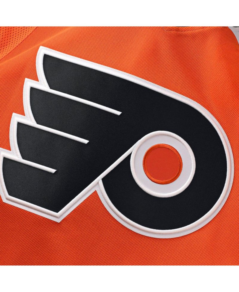 Men's Trevor Zegras Orange Philadelphia Flyers Home Premium Jersey