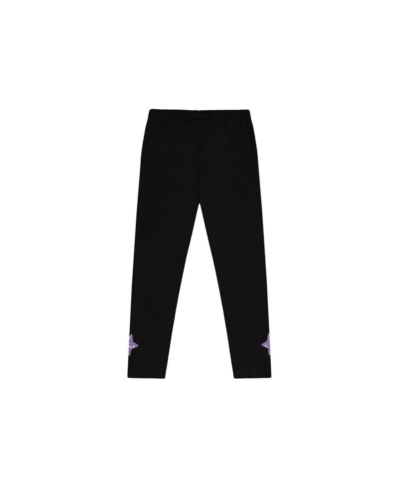 Little Girls (6 - 12) Cotton Jersey Leggings Pant