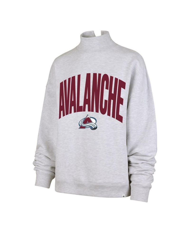 Women's Heather Gray Colorado Avalanche Subtle Muse Sweatshirt