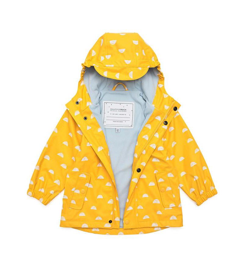 Toddler, Child Unisex Kids Sun Cloud Recycled Waterproof Raincoat