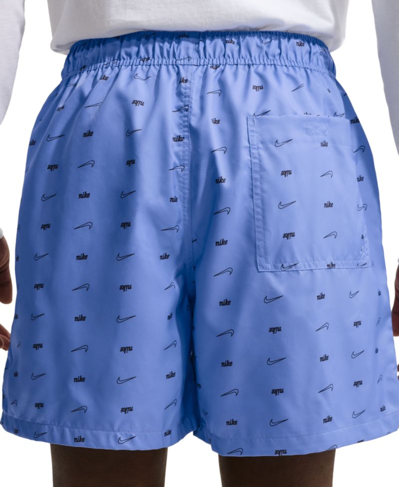 Men's Elastic Waistband Woven Shorts
