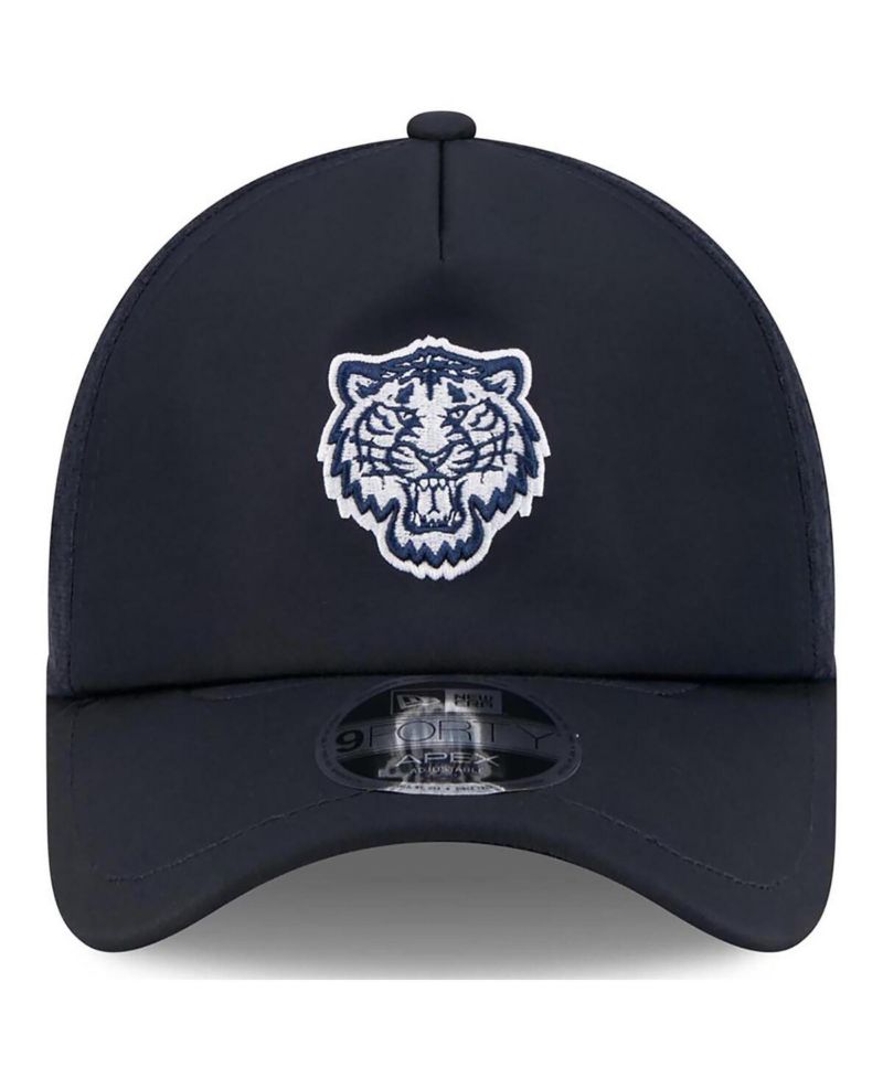 Men's Navy Detroit Tigers 2026 Batting Practice Alternate Apex 9FORTY Adjustable Hat
