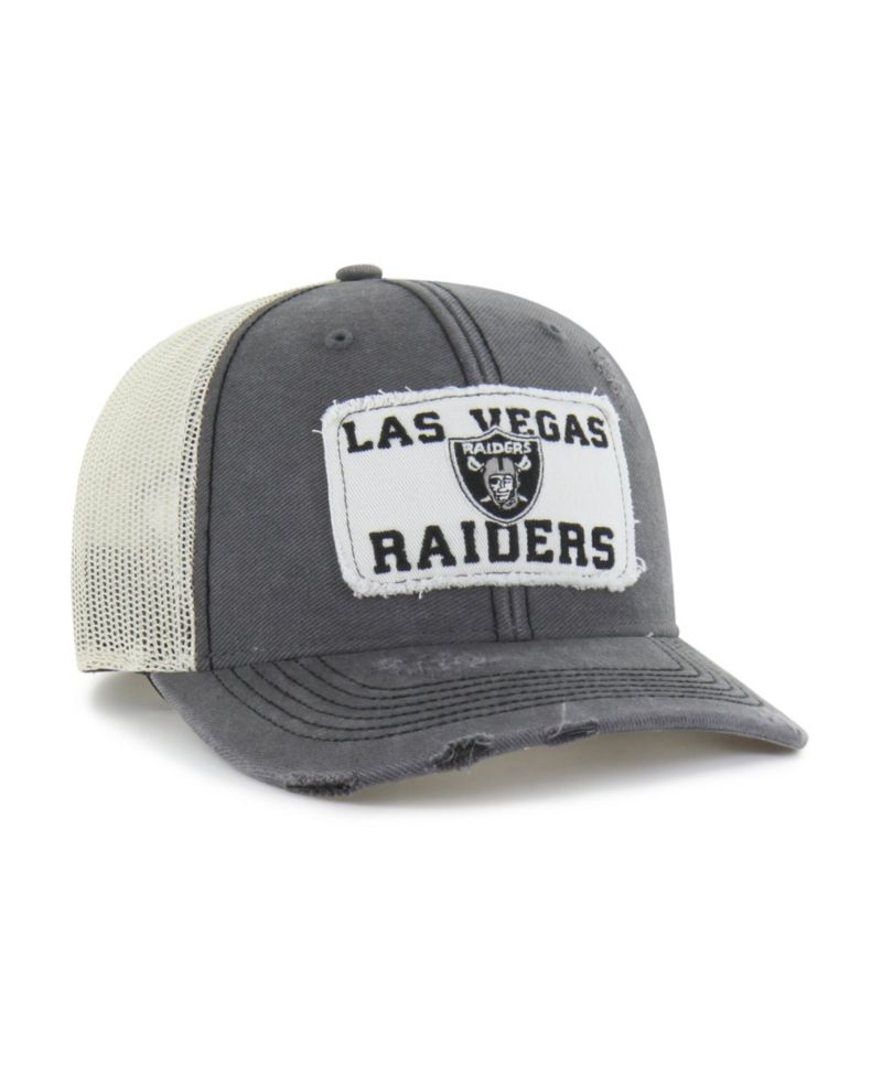 Men's Las Vegas Raiders Egremont Adjustable Trucker Hat