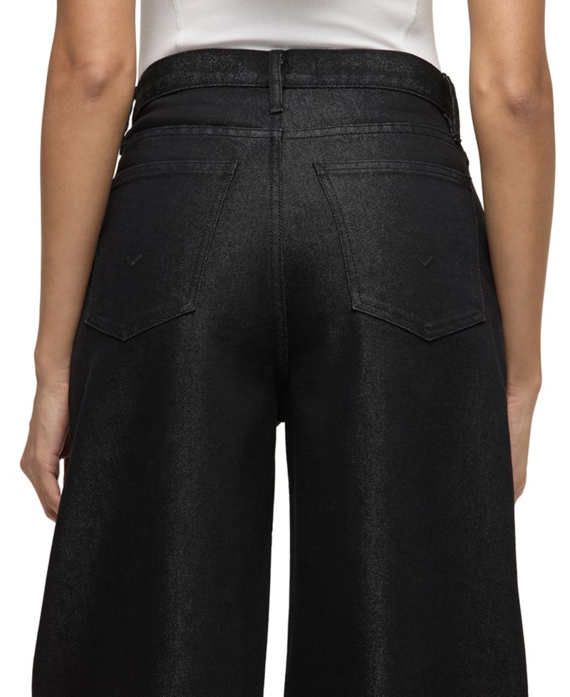 Women's Bailey High-Rise Barrel Wide-Leg Denim Jeans