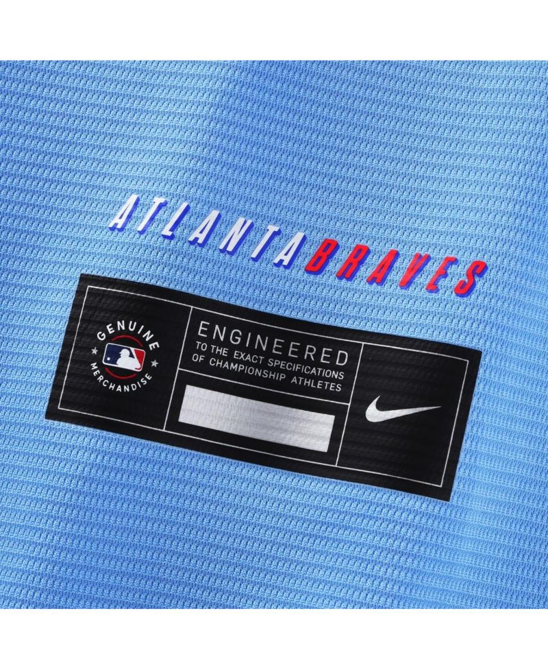 Men's Spencer Strider Powder Blue Atlanta Braves 2026 City Connect Stadium Jersey