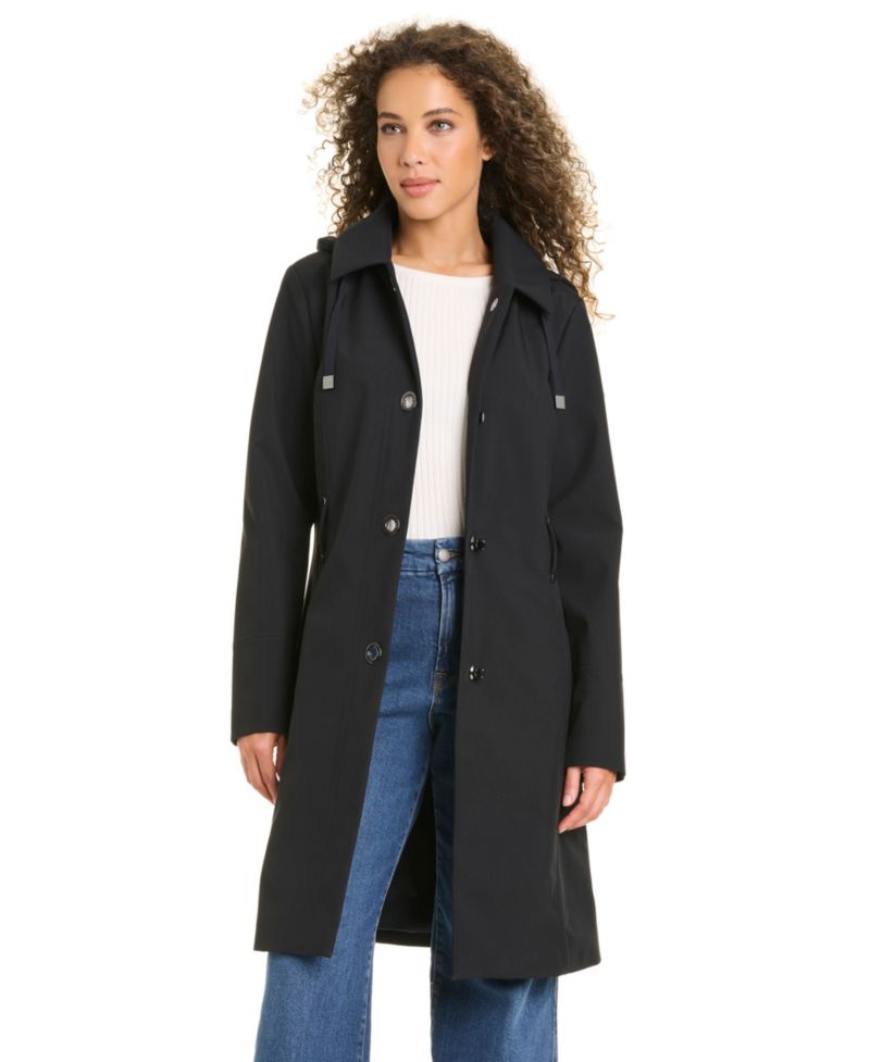 Women's Belted Softshell Coat