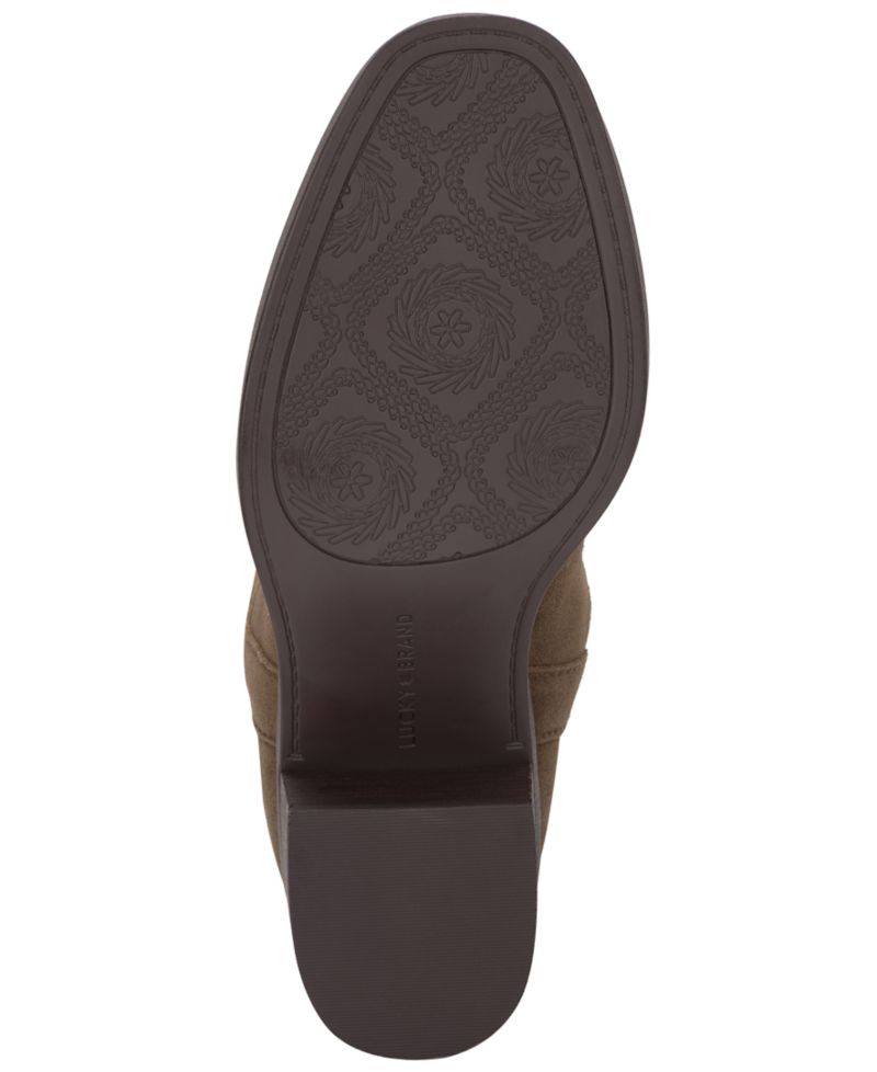 Women's Adana Tall Block Heel Boots, Regular, Wide and Extra-Wide Calf