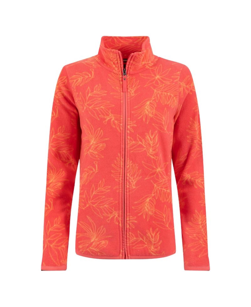 Women's Rochelle Printed Full-Zip Microfleece Jacket