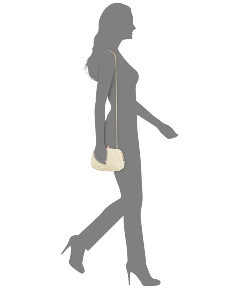 All Over Pearl Pouch Clutch