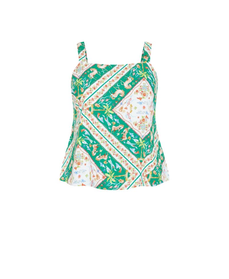 Women's Plus Size Jayla Prairie Print Top