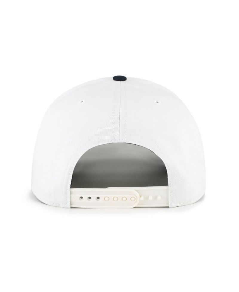 Men's '47 White/Black Detroit Tigers Contemporary Two-Tone Hitch Adjustable Hat