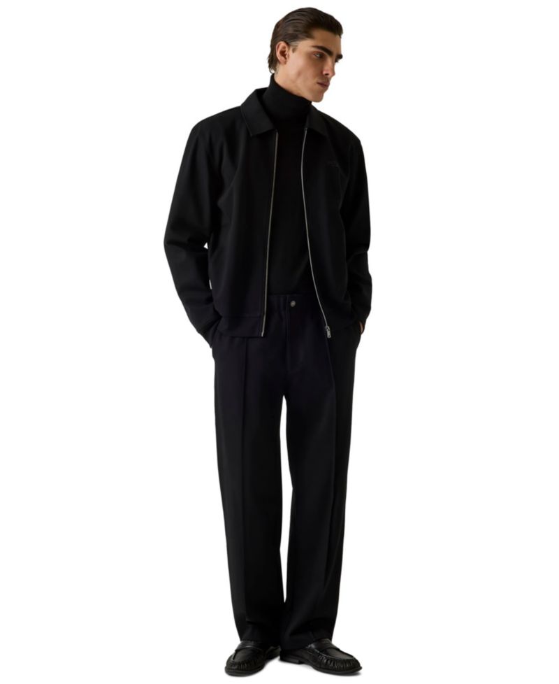 Men's Zip-Up Long-Sleeve Track Jacket