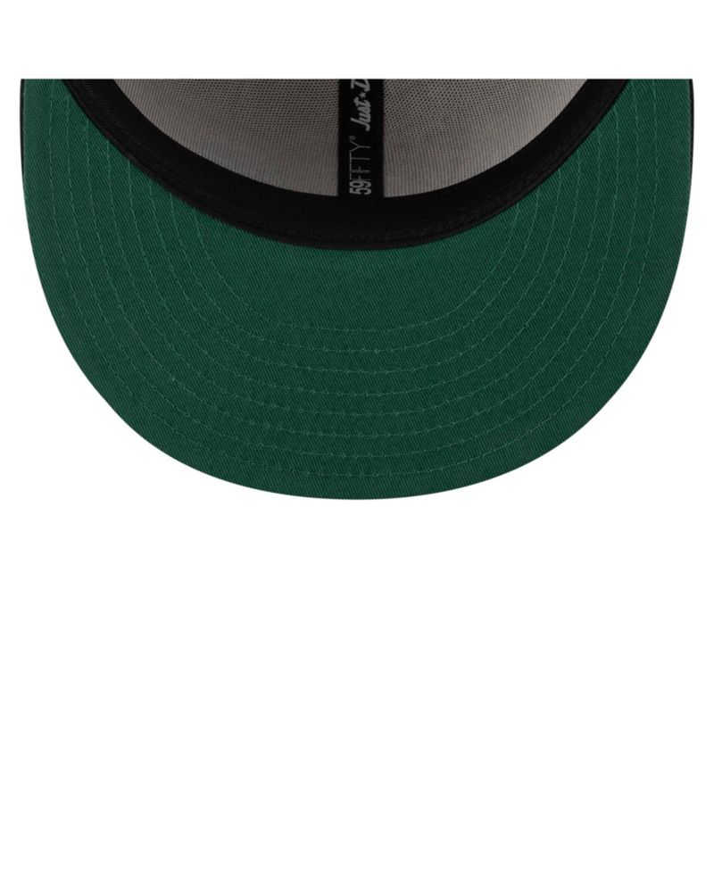 x Just Don Men's Light Beige/Black Florida Marlins Just Don x Earth Day 59FIFTY Fitted Hat