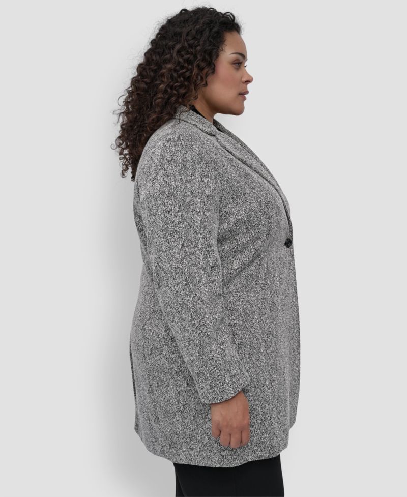 Plus Size Double D Topper Jacket