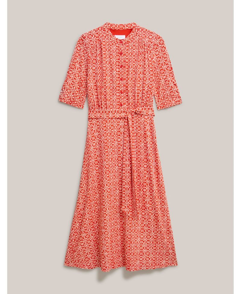 Women's Cathy 3/4 Sleeve Jersey Midi Dress