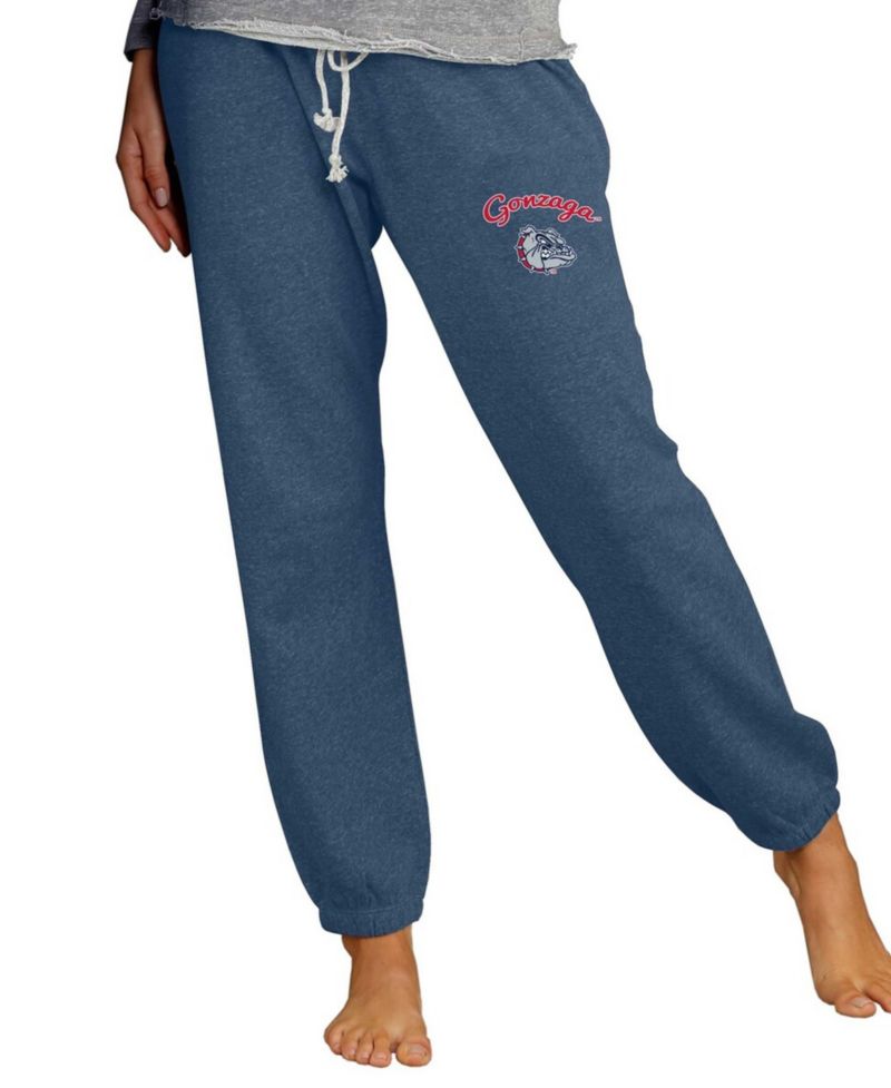 Women's Navy Gonzaga Bulldogs Mainstream Knit Jogger Pants