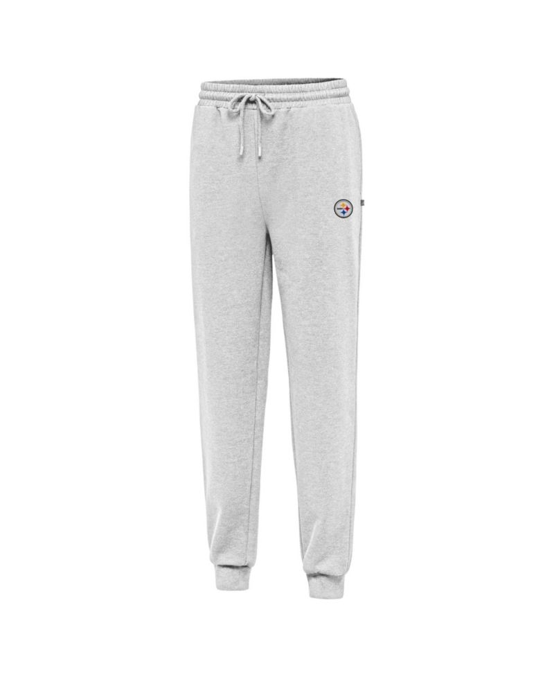 Men's Heather Gray Pittsburgh Steelers Idol Jogger Pants