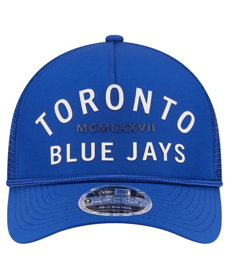 Men's Royal Toronto Blue Jays Minimalist 9FORTY A-Frame Adjustable Hat
