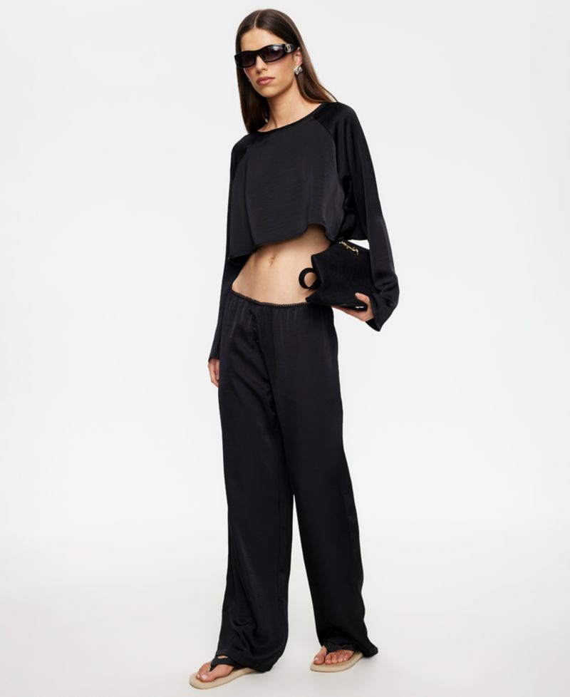 Women's Straight-Leg Pull-On Pants
