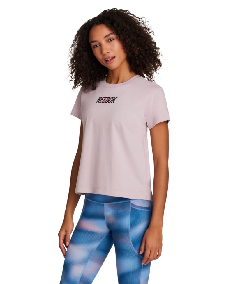 Women's Short-Sleeve Crew Neck Pull-On T-Shirt