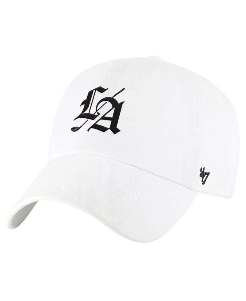 Men's White TGL Los Angeles Golf Club Clean Up Adjustable Hat