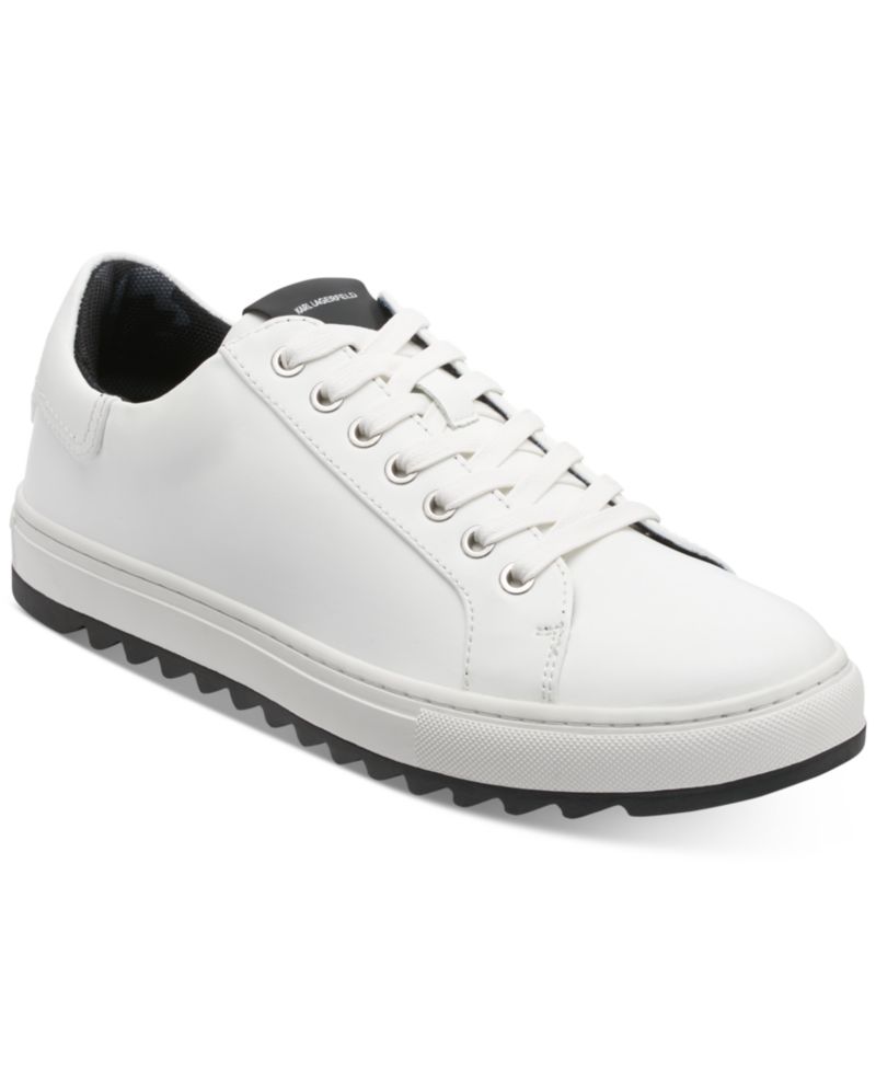 Karl Lagerfeld Men's Smooth Leather Sneakers