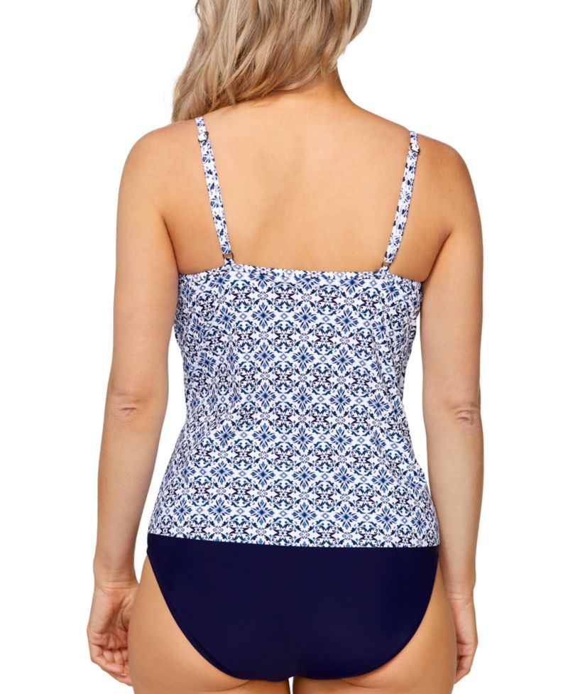 High-Waist Tummy Control-Top Bikini Bottoms