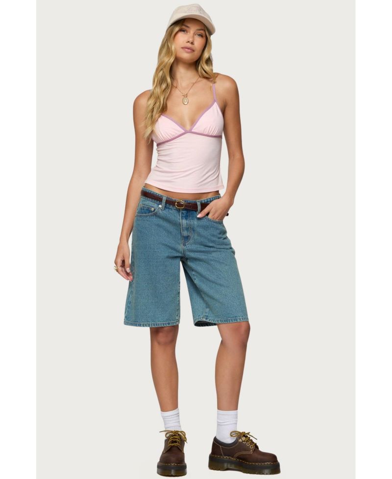 Womens Leona Contrast Tank Top