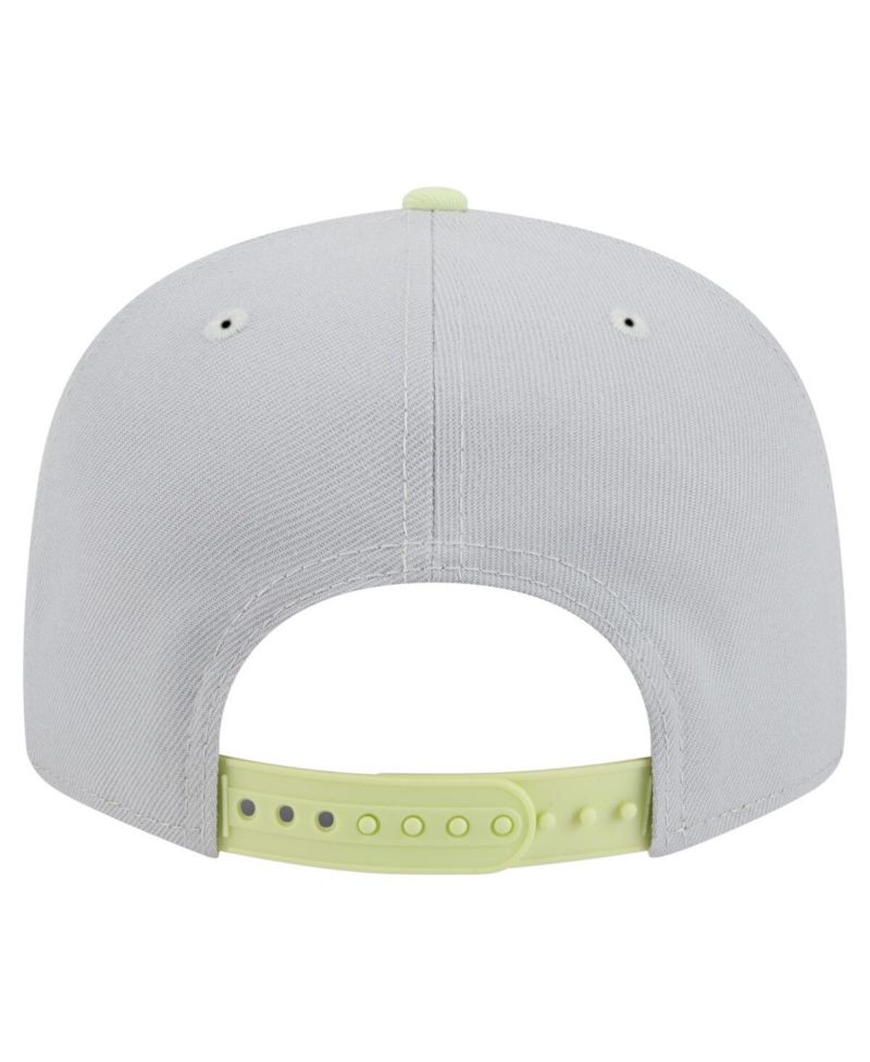 Men's Gray Columbus Crew Color Pack Two-Tone 9FIFTY Snapback Hat