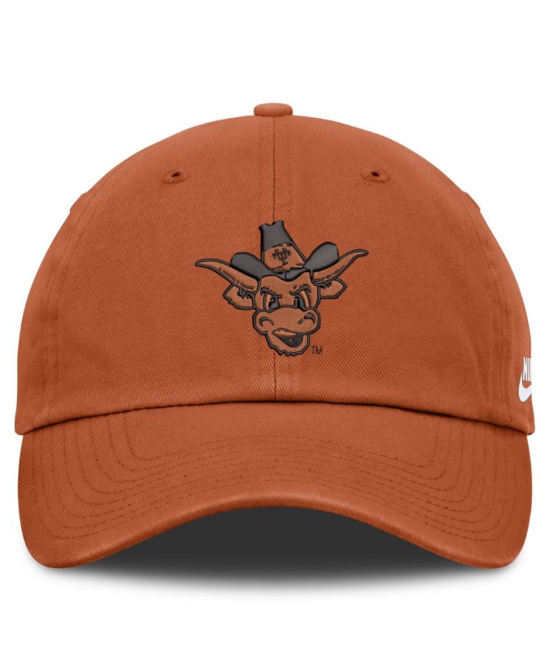 Men's and Women's Texas Orange Texas Longhorns Legacy Letter Club Adjustable Hat