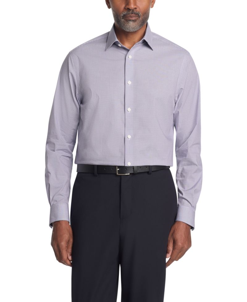 Men's Regular-Fit Cotton Stretch Dress Shirt