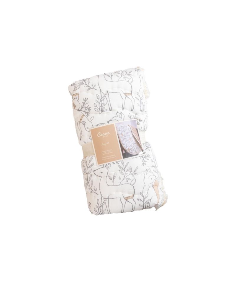 Baby Boys or Baby Girls Ezra Quilted Playmat Woodland