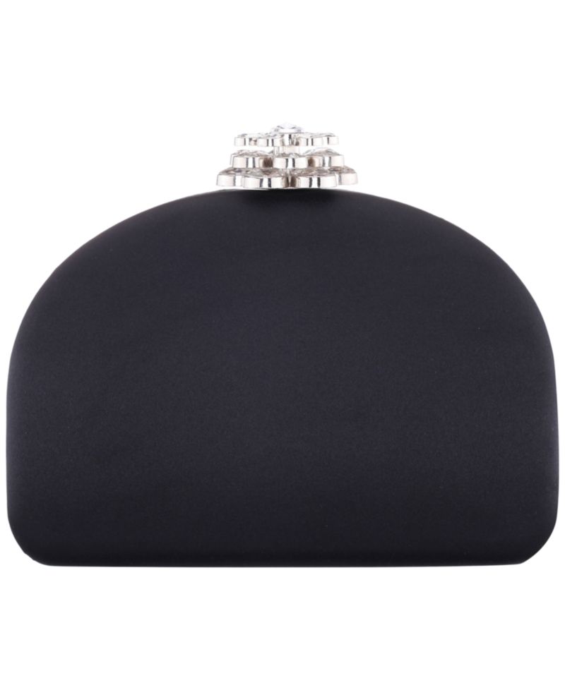 Crystal Flower Nivi Minaudiere Mini Clutch Handbag