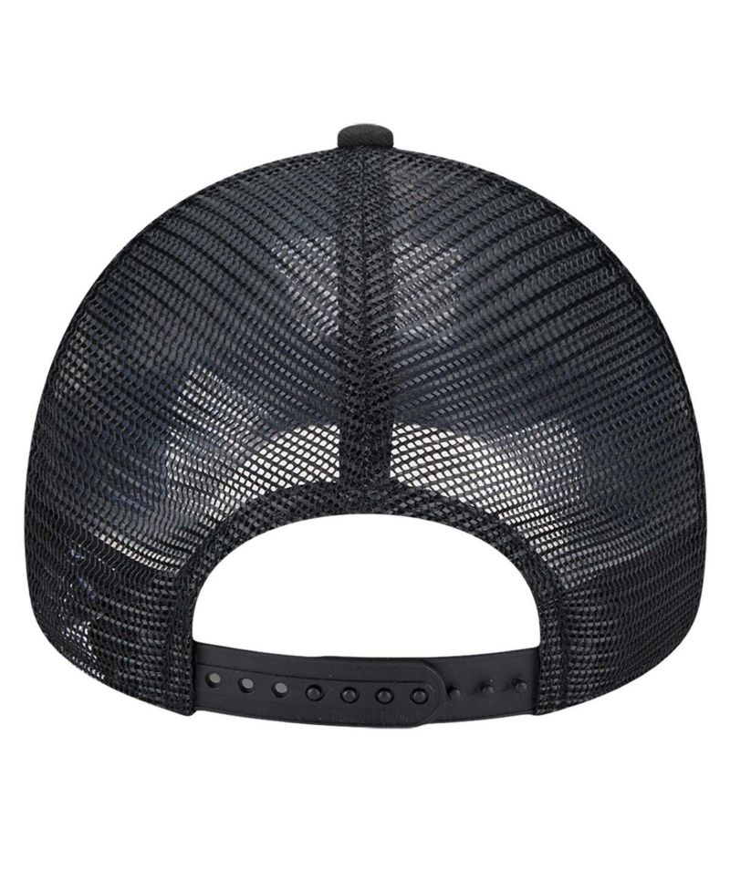 Men's Black/Kelly Green Boston Celtics Tip Off A-Frame Trucker 9FORTY Adjustable Hat