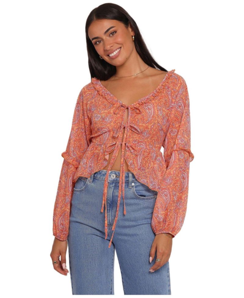Women's Isolt Tie-Front Top