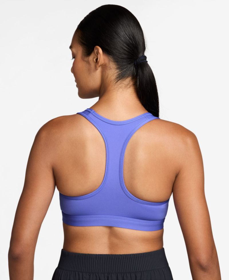 Plus Size Active Medium-Support Padded Logo Sports Bra