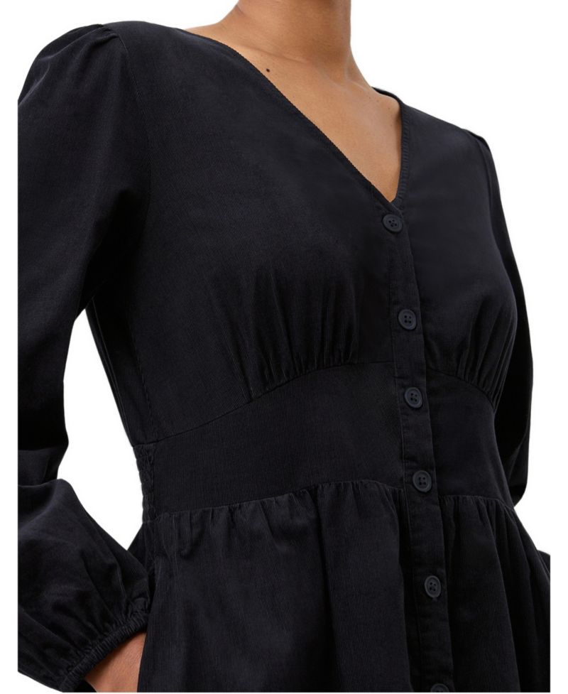 Women's Arizona Long-Sleeve Corduroy Midi Dress