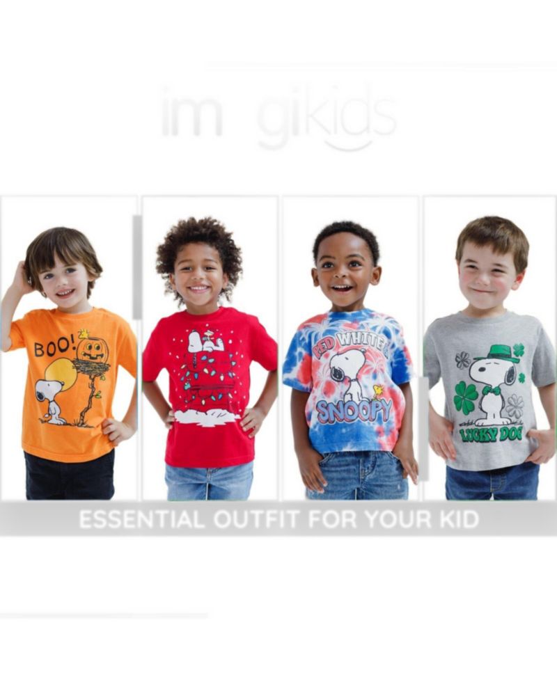 Toddler Boys (2T-5T) Holiday Short Sleeve Tee