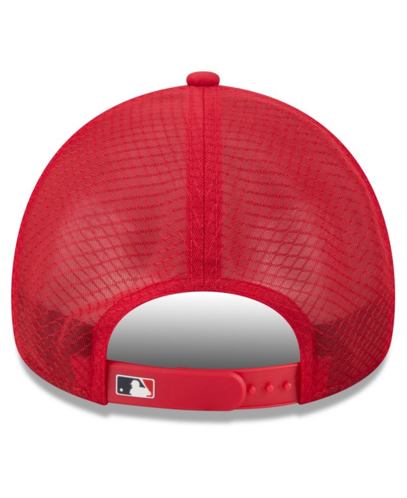 Men's Red Los Angeles Angels 2026 MLB All-Star Game Workout 9FORTY Apex Adjustable Hat