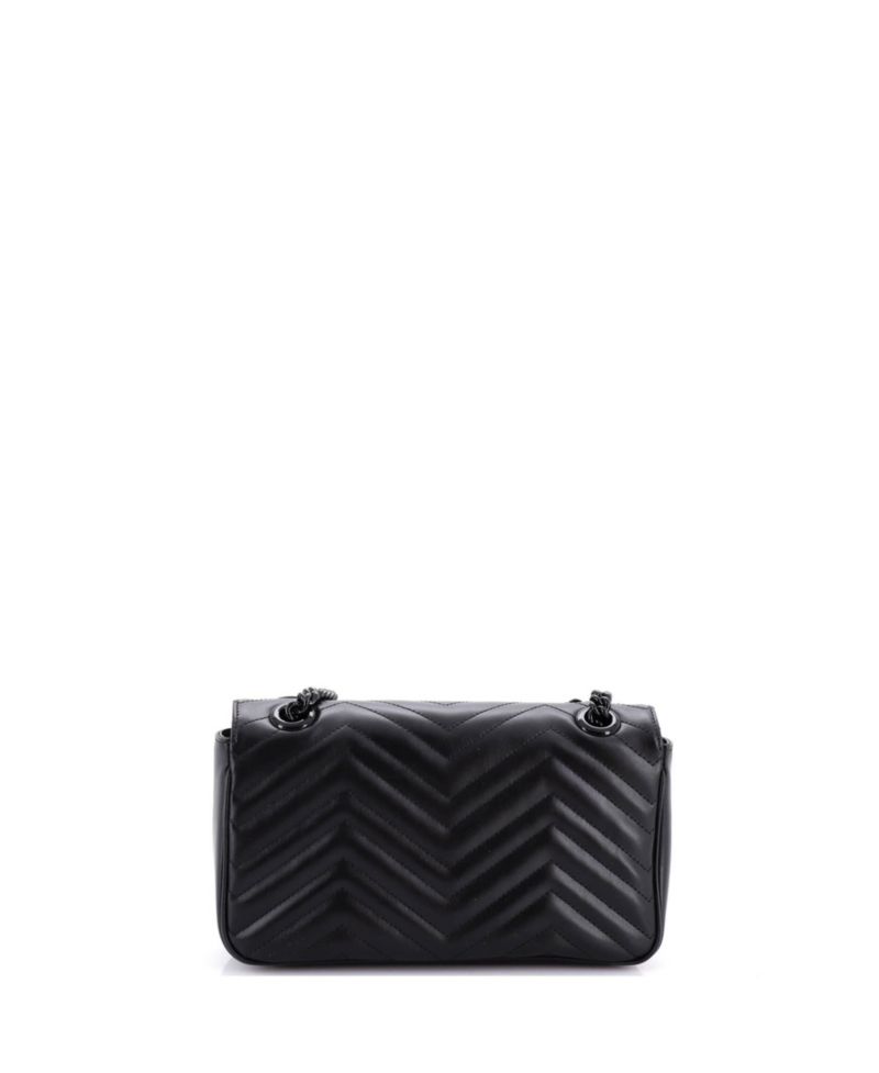 Medium GG Marmont Flap Bag Matelasse Leather
