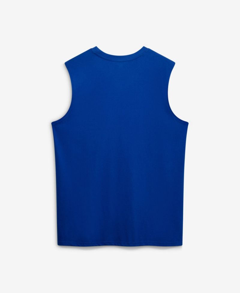 Men's Royal New York Mets Big & Tall Heart & Soul Muscle Tank Top