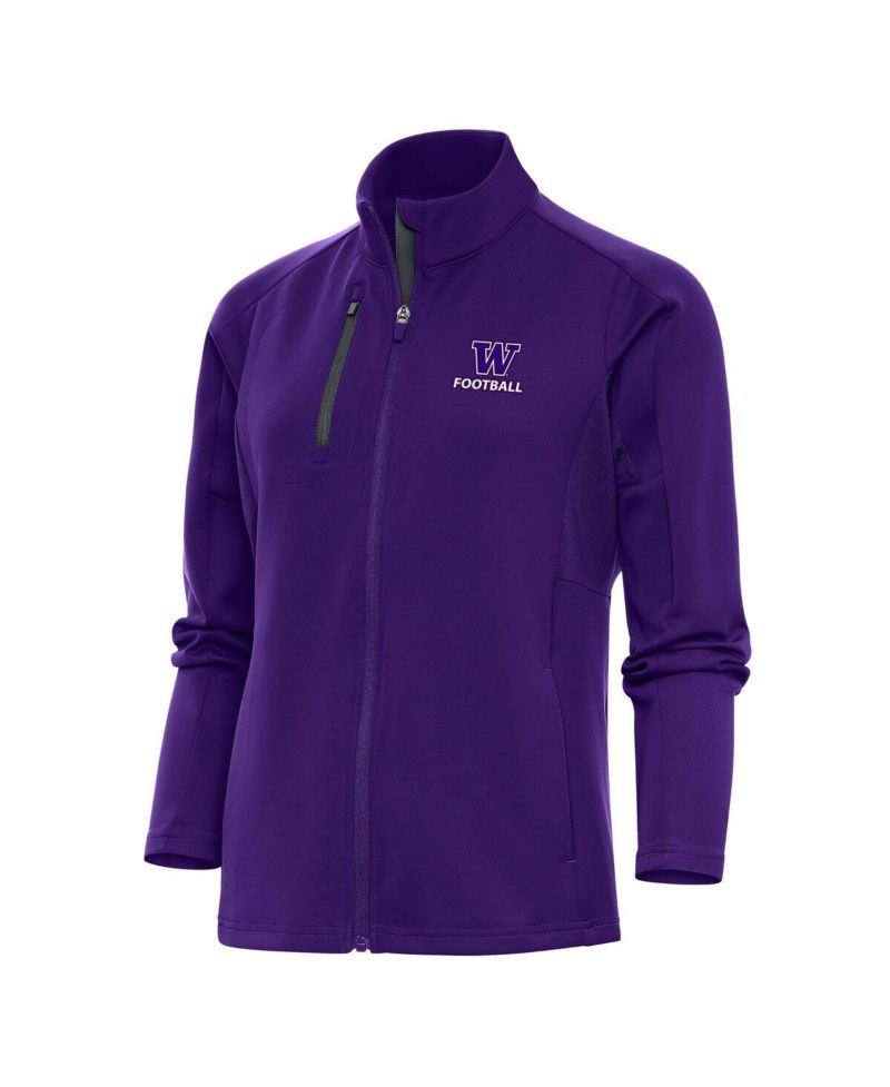 Women's Purple Washington Huskies Football Generation Full-Zip Jacket