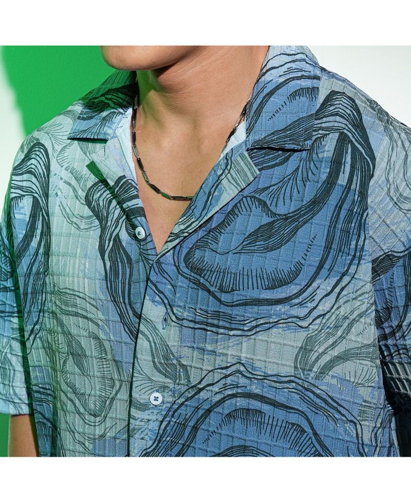 Men's Contrast Hazy Shirt