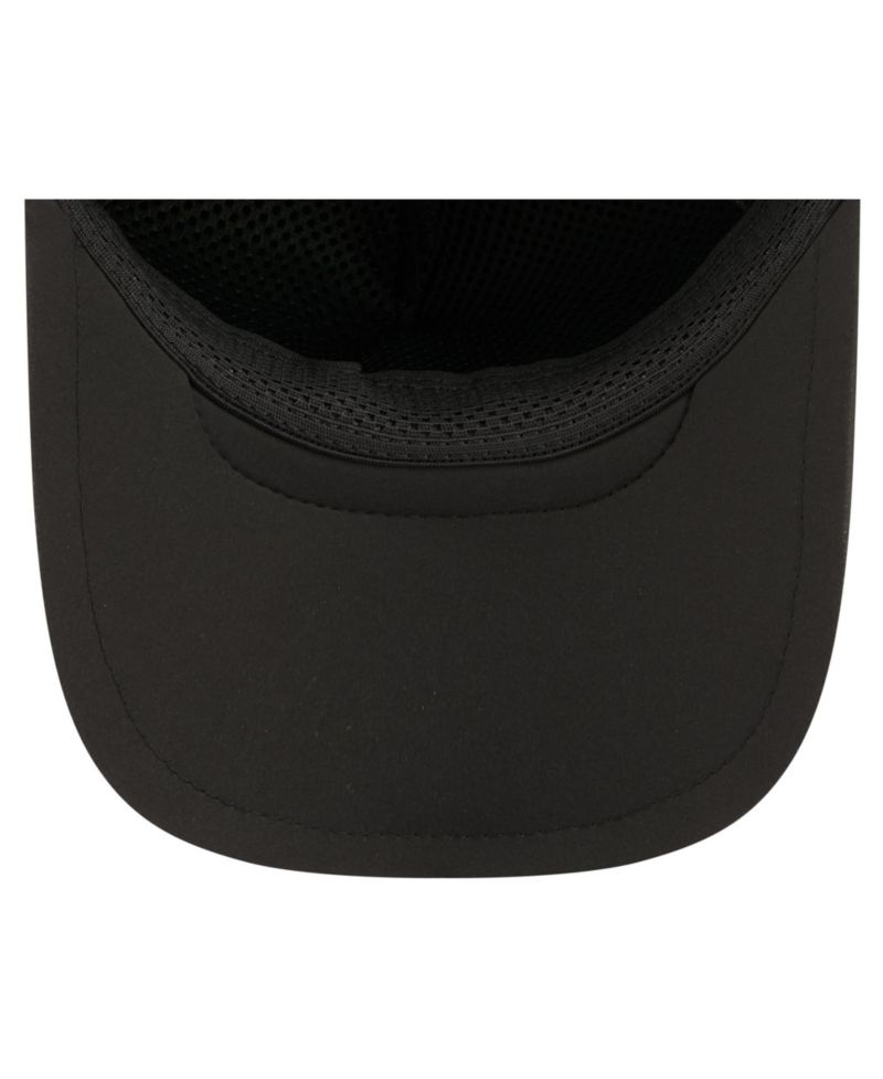 Men's Black Philadelphia Eagles 2026 Sideline Apex 9FORTY Adjustable Trucker Hat