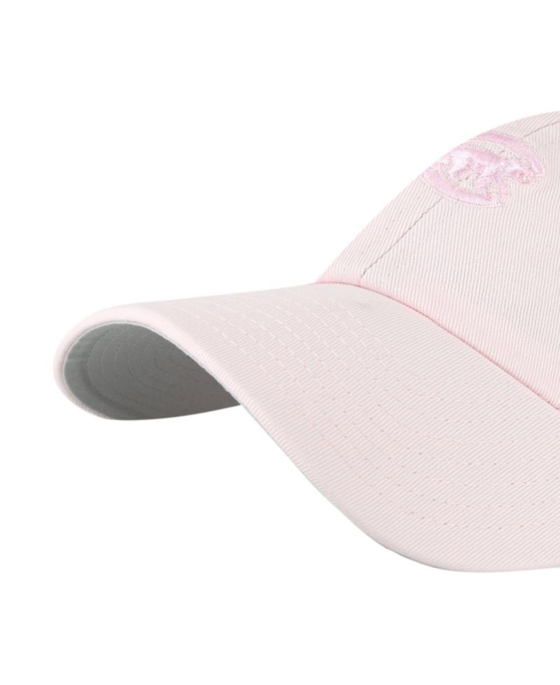 Men's and Women's Light Pink Chicago Cubs Pastel Clean Up Adjustable Hat